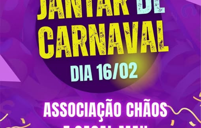 Convívio - Jantar de Carnaval