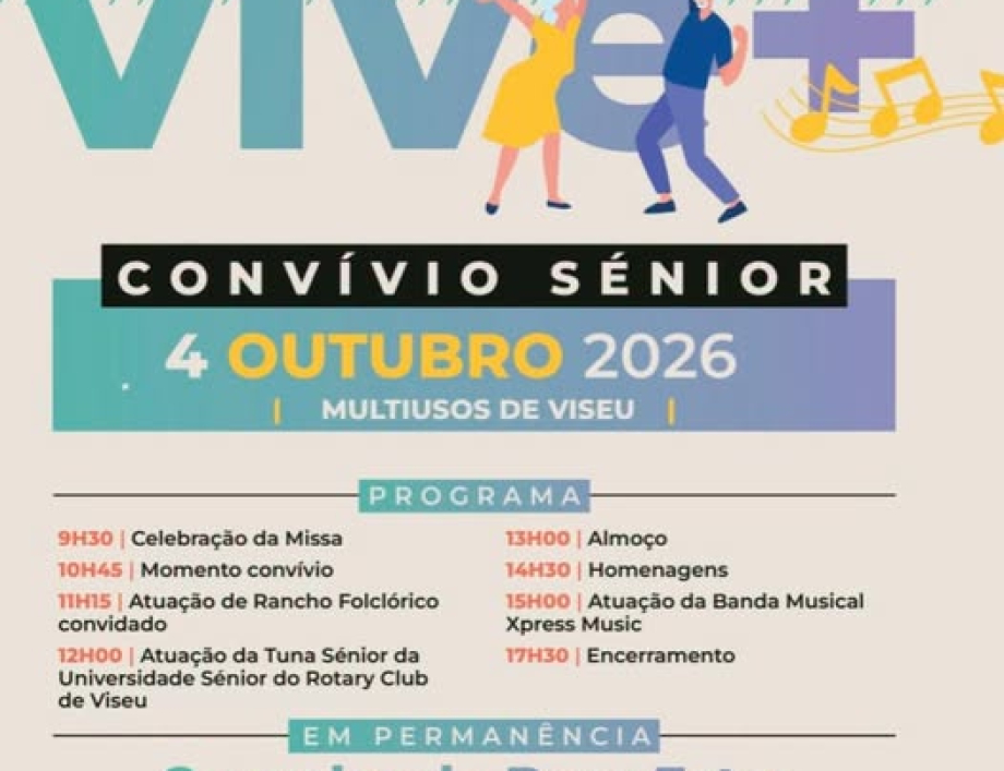 CONVÍVIO SÉNIOR 2026